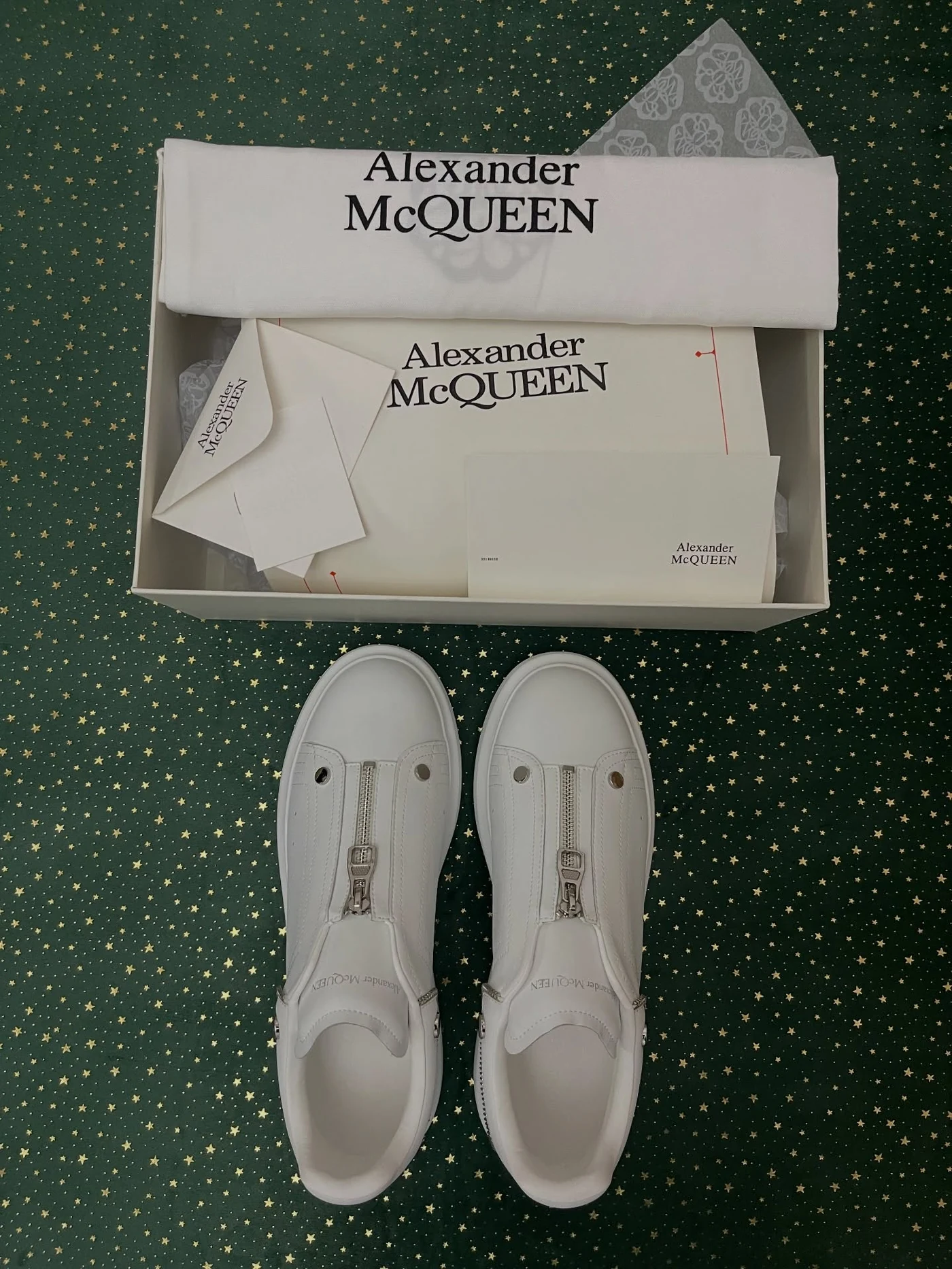 McQueen Zipper Tooth White, imaginea 9