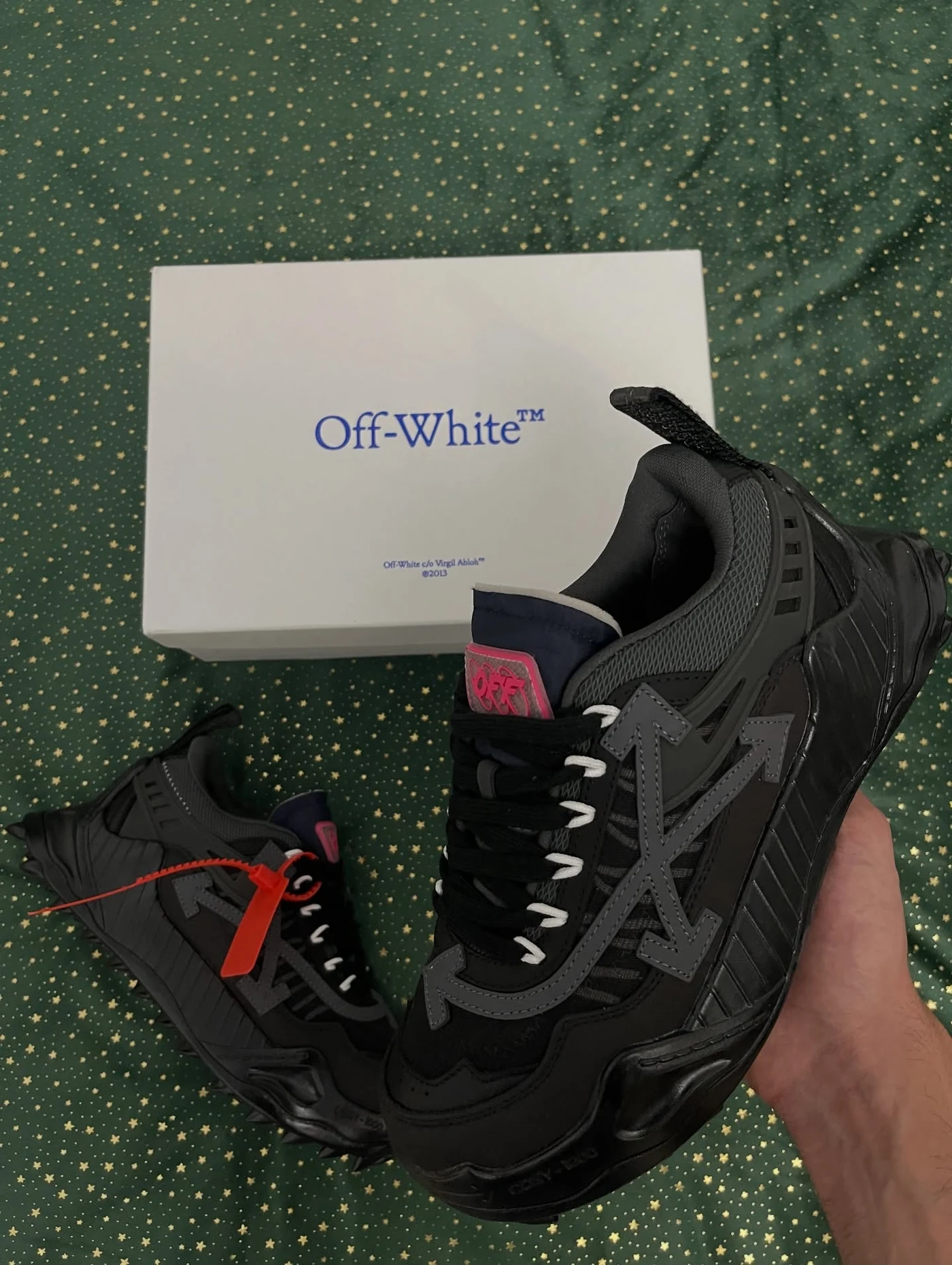 Off-White Odsy-1000 Black SS20, imaginea 4