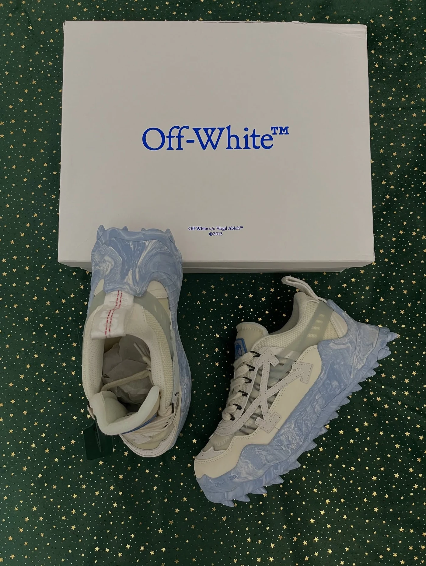 Off-White Odsy-1000 Blue Marble, imaginea 12