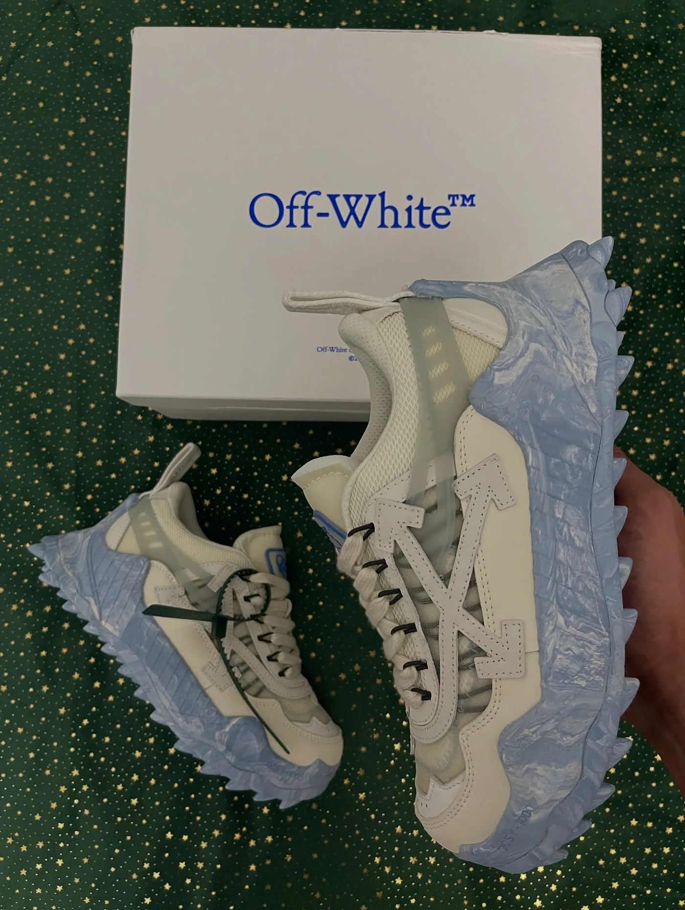 Off-White Odsy-1000 Blue Marble, imaginea 3