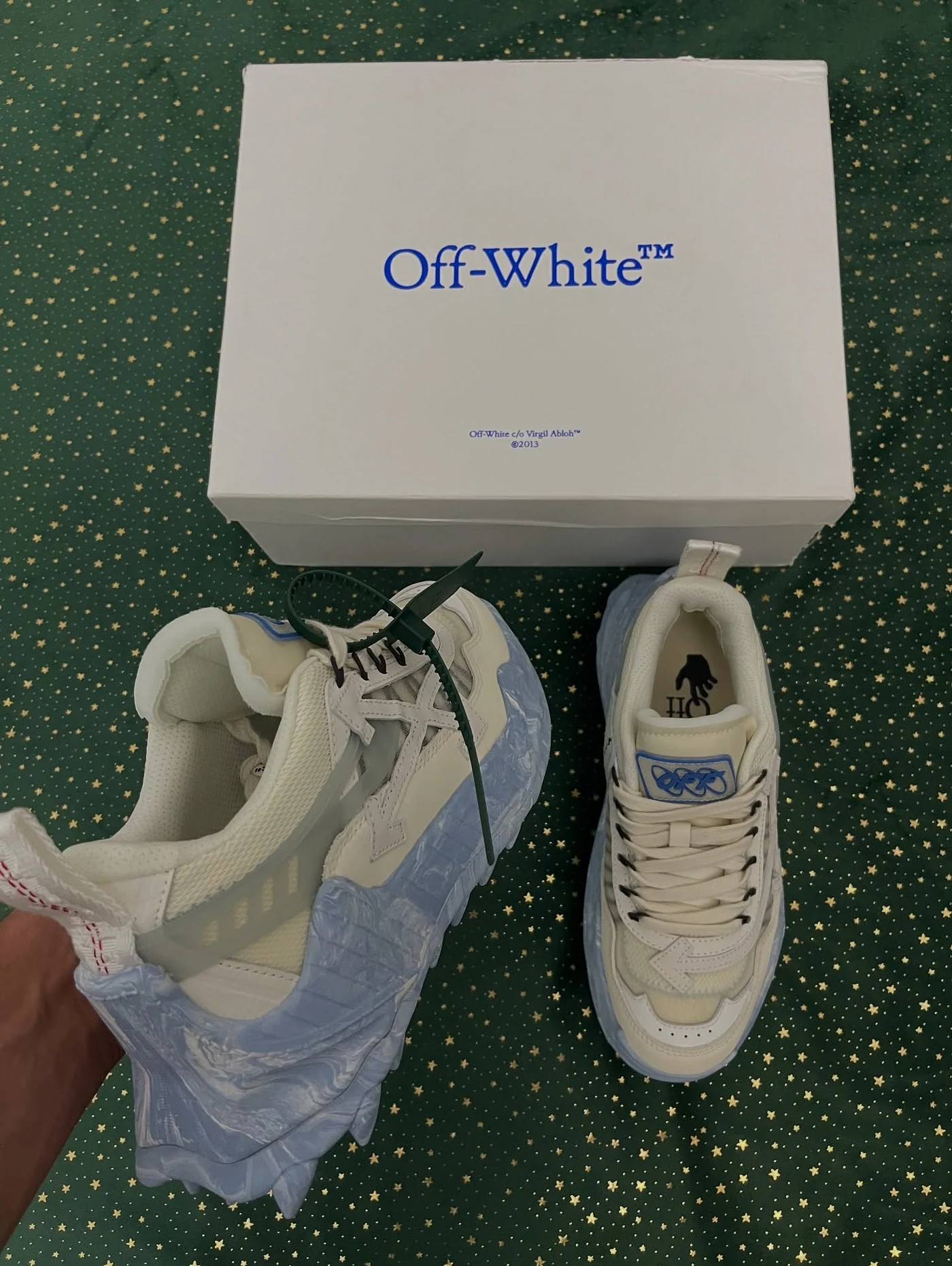 Off-White Odsy-1000 Blue Marble, imaginea 8