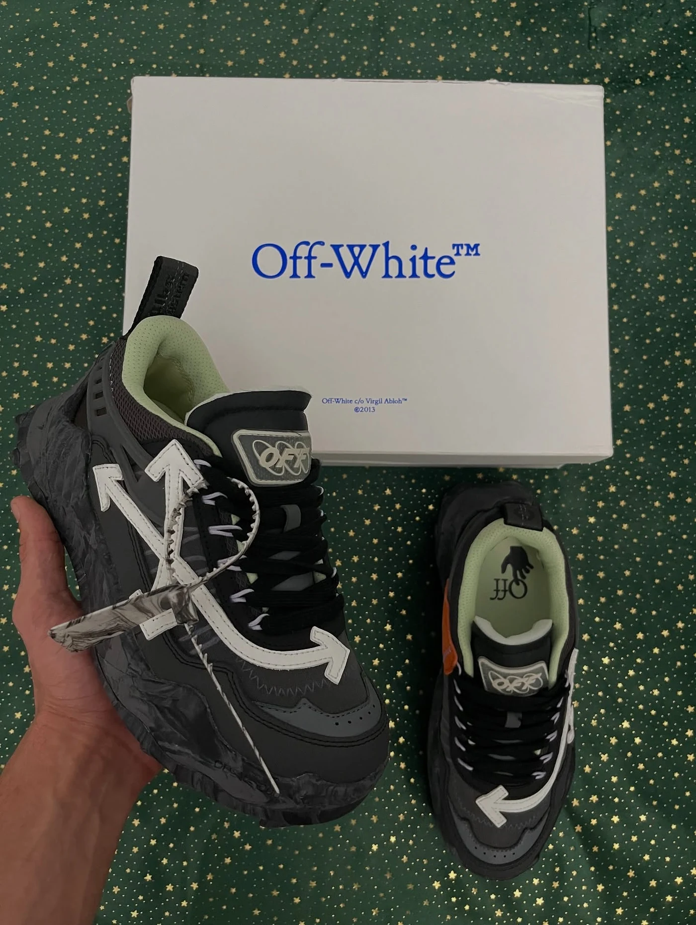 Off-White Odsy-1000 Dark Grey, imaginea 9