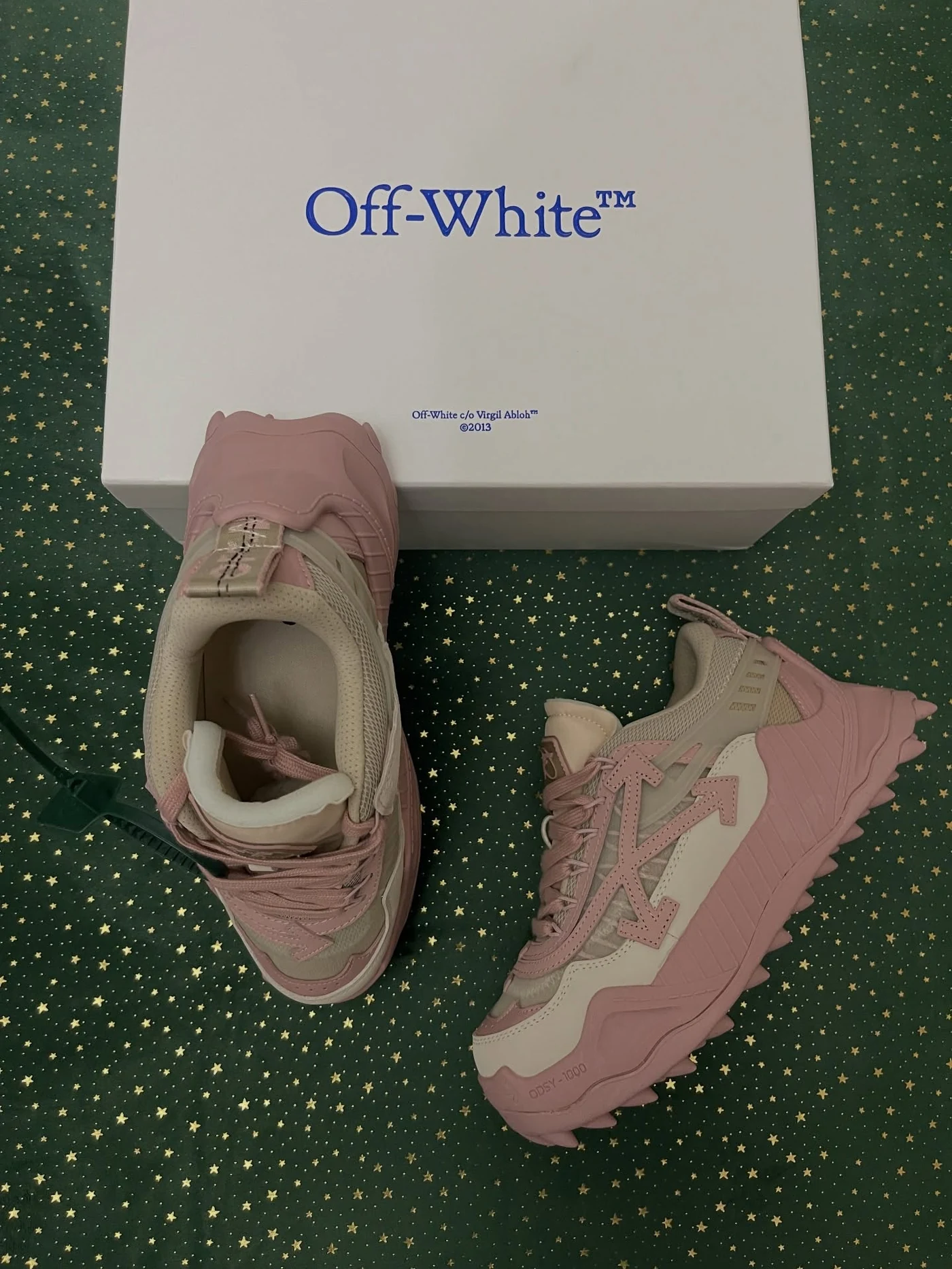 Off-White Odsy-1000 Pink & Beige, imaginea 12