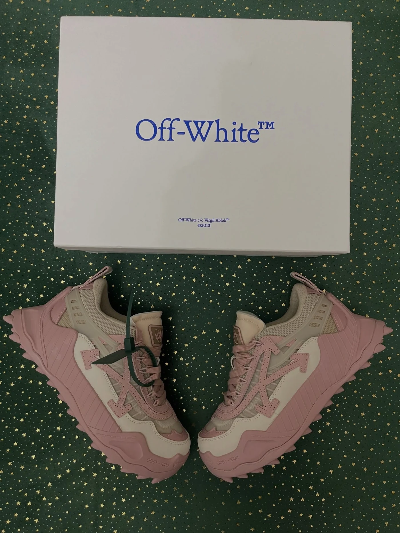 Off-White Odsy-1000 Pink & Beige, imaginea 2