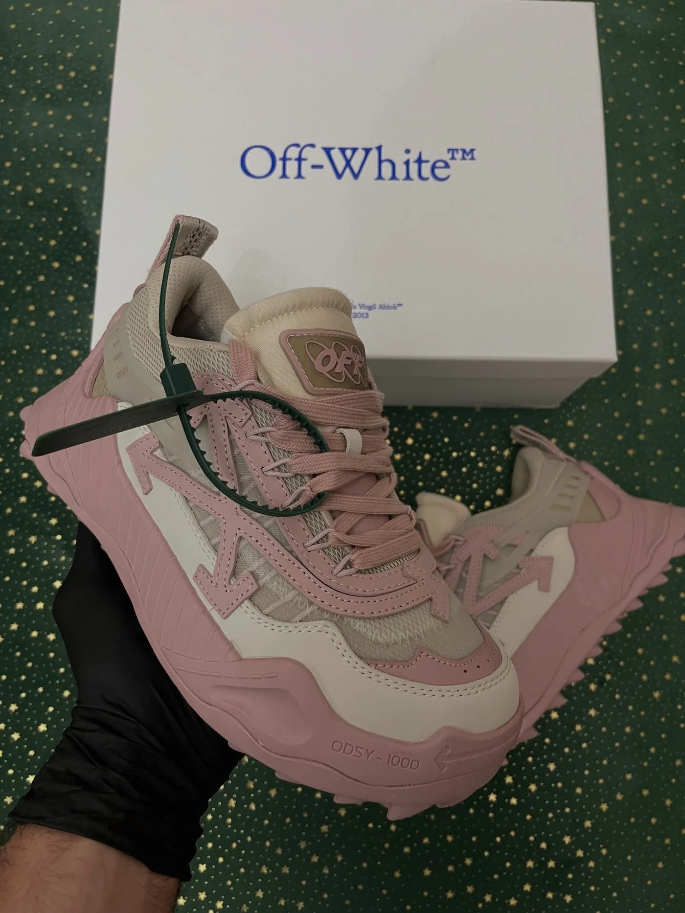 Off-White Odsy-1000 Pink & Beige, imaginea 5