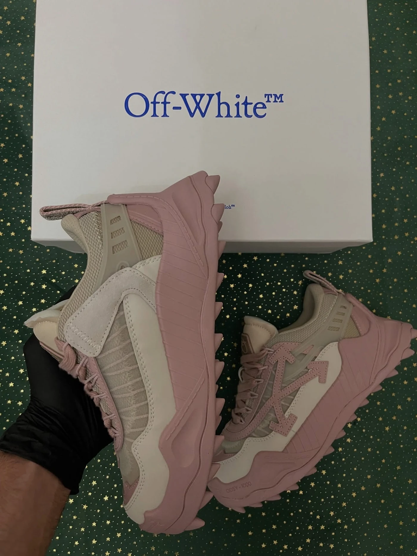 Off-White Odsy-1000 Pink & Beige, imaginea 6