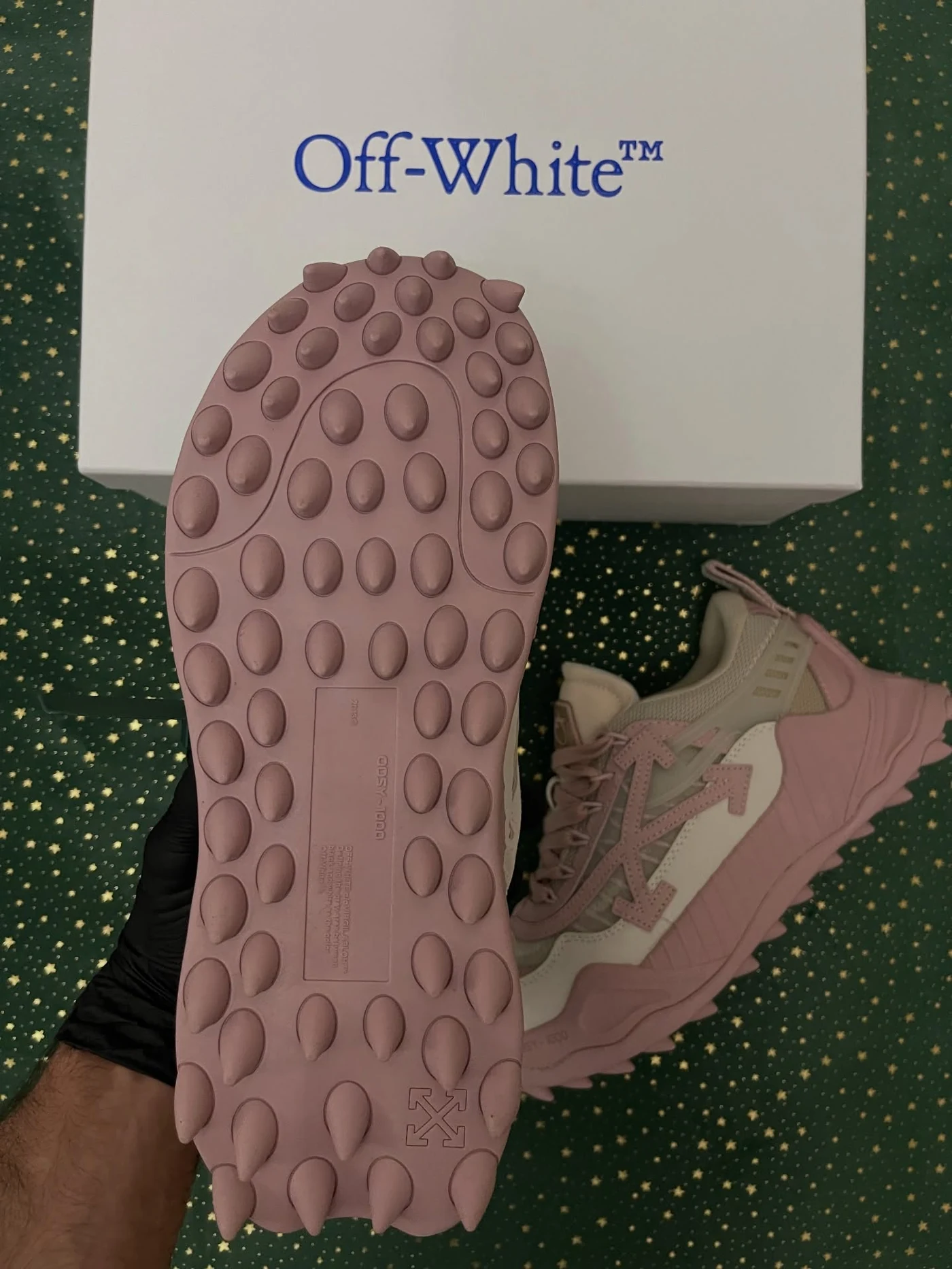 Off-White Odsy-1000 Pink & Beige, imaginea 7