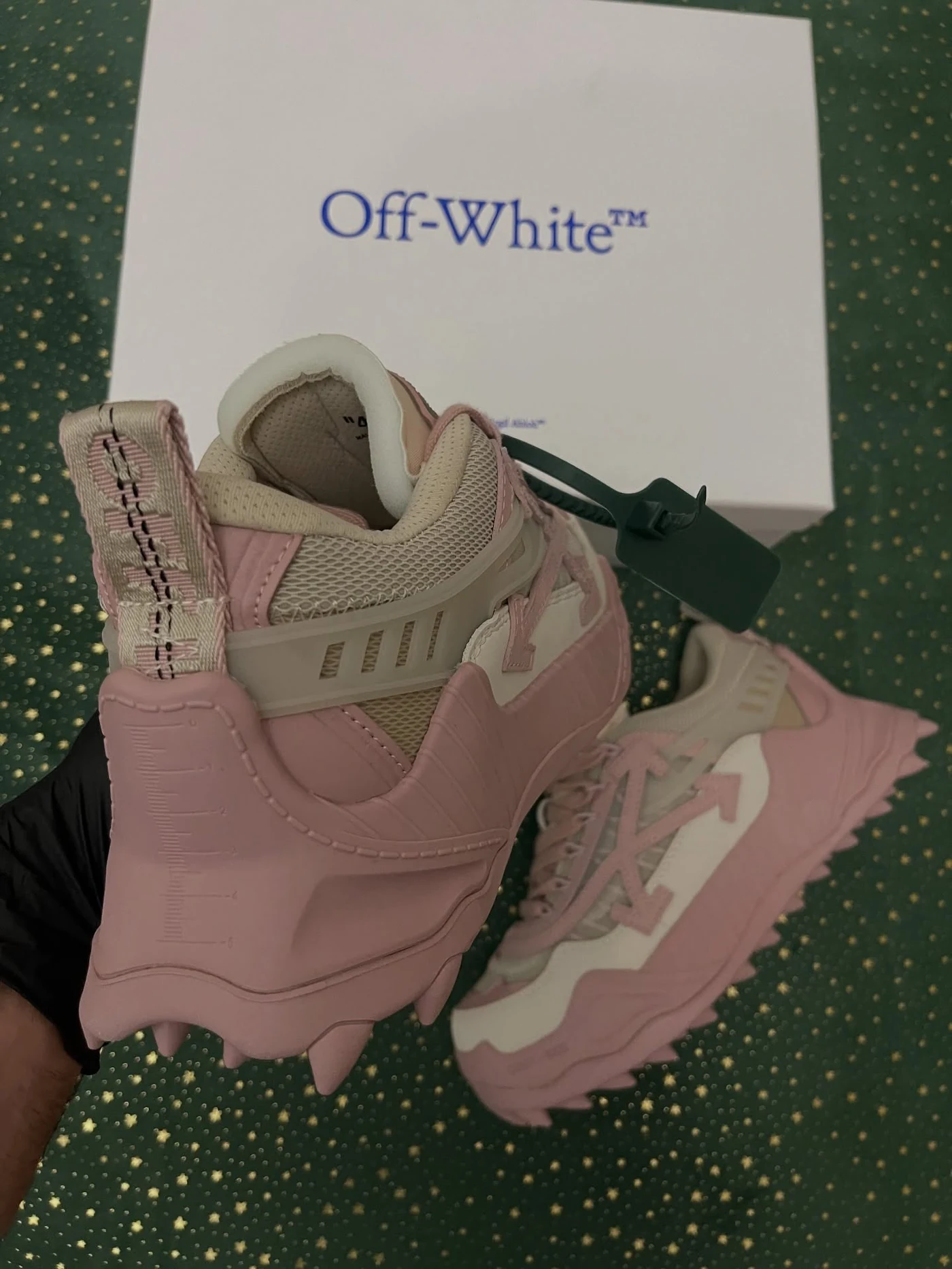 Off-White Odsy-1000 Pink & Beige, imaginea 8