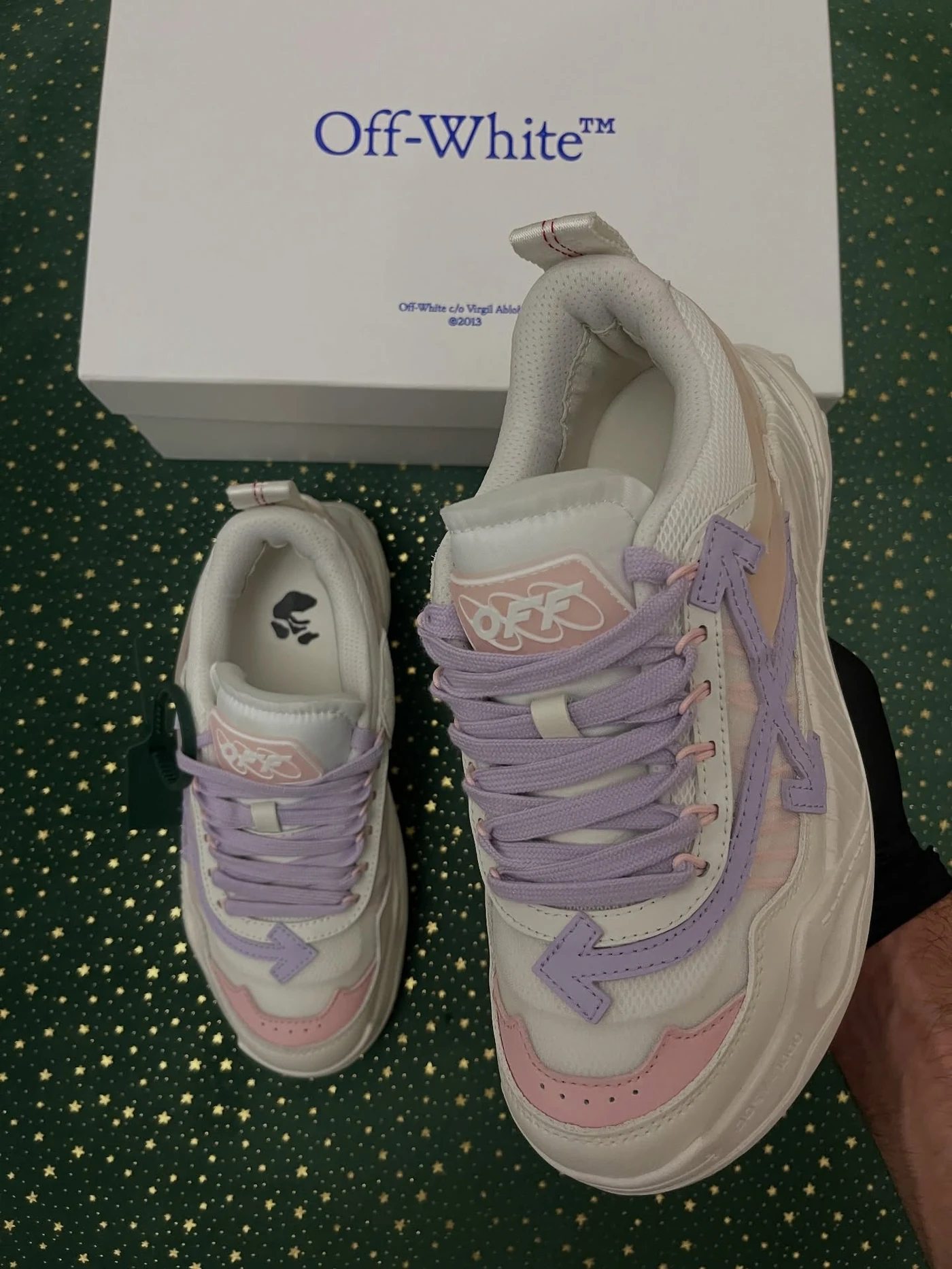 Off-White Odsy-1000 White Lilac, imaginea 10