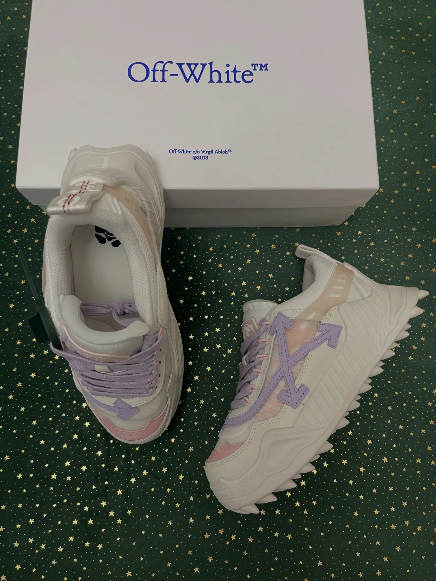 Off-White Odsy-1000 White Lilac, imaginea 12