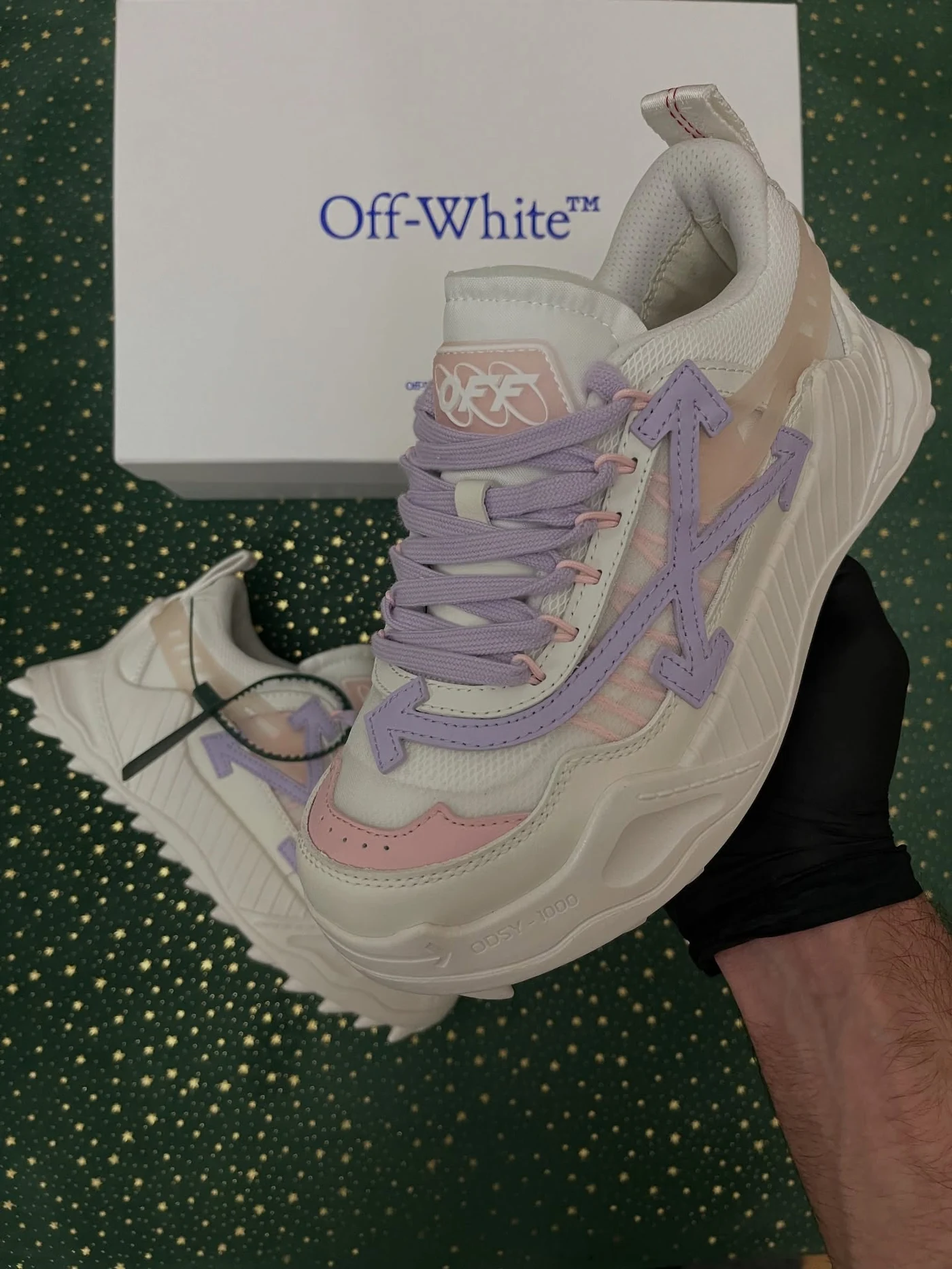 Off-White Odsy-1000 White Lilac, imaginea 4