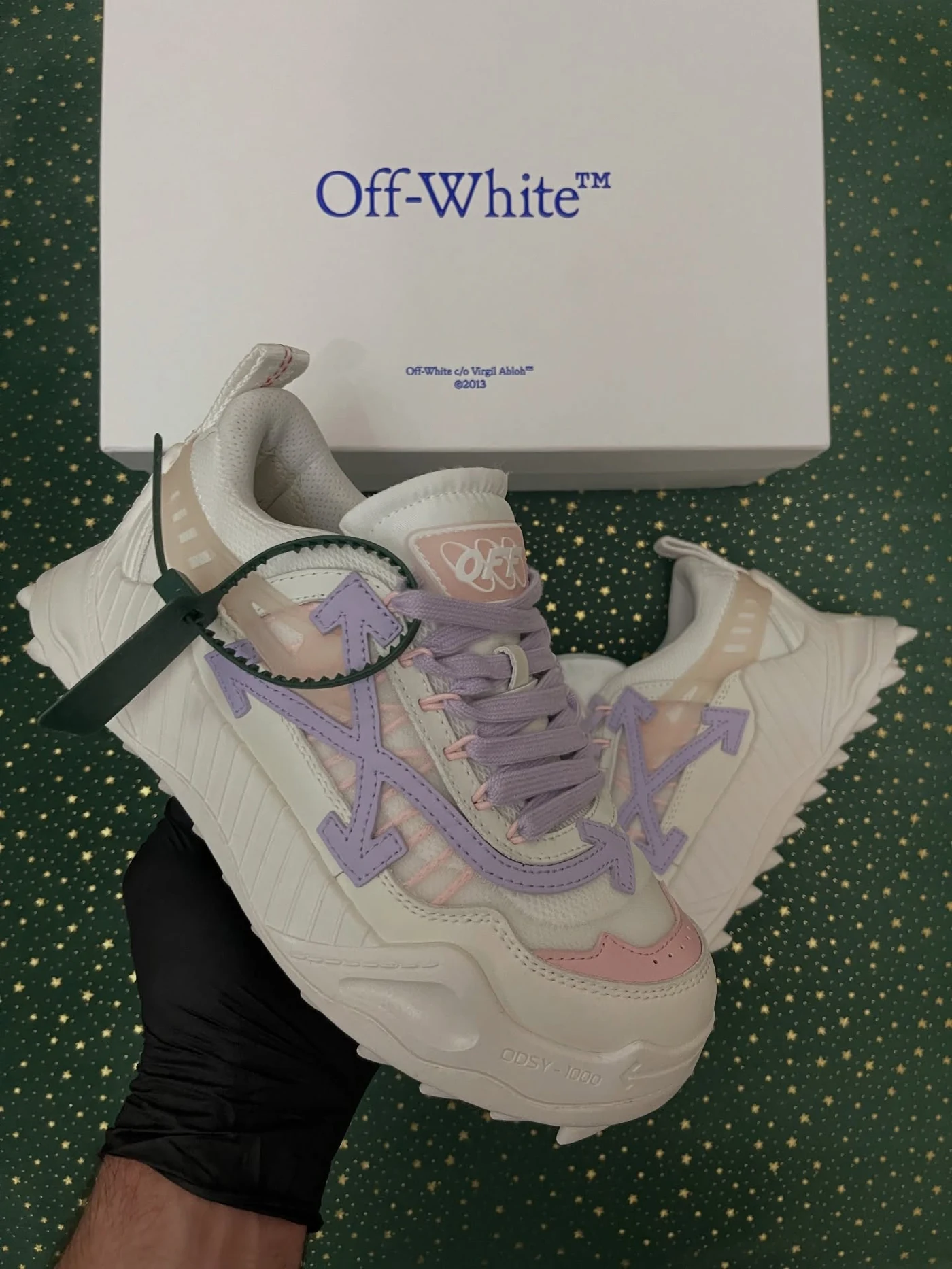 Off-White Odsy-1000 White Lilac, imaginea 5