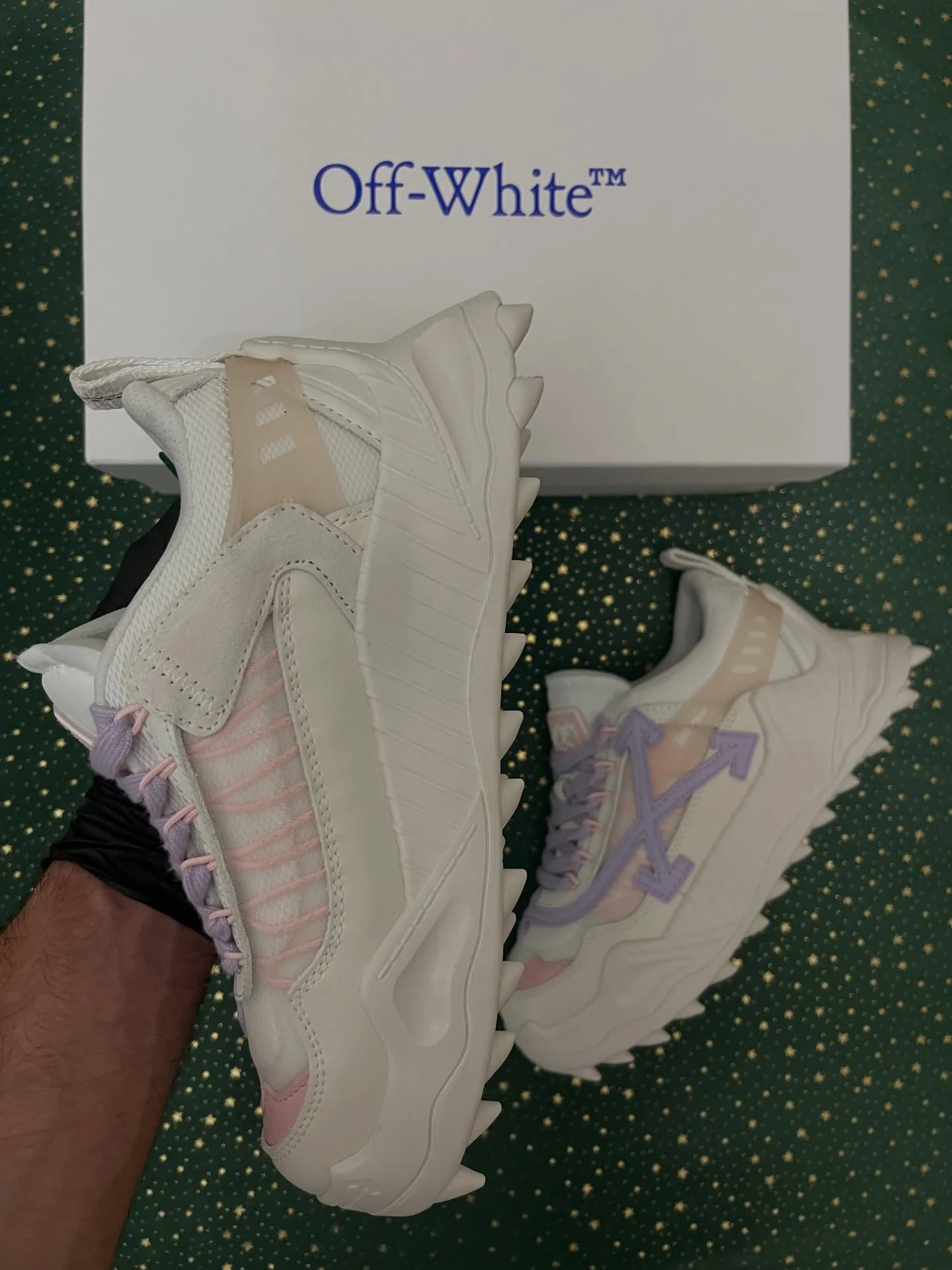 Off-White Odsy-1000 White Lilac, imaginea 6