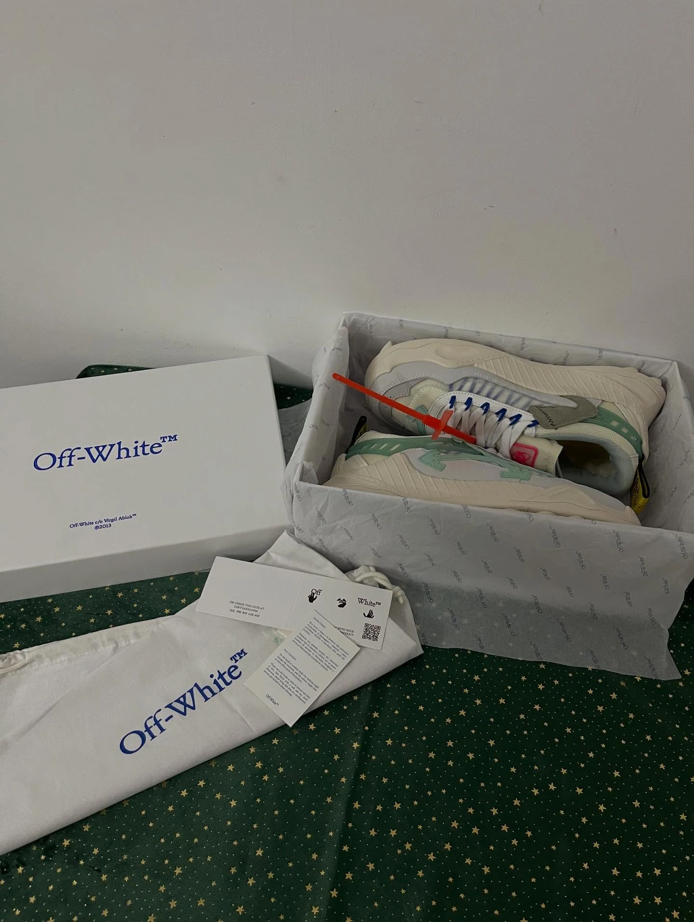 Off-White Odsy-1000 White Pale Blue, imaginea 14
