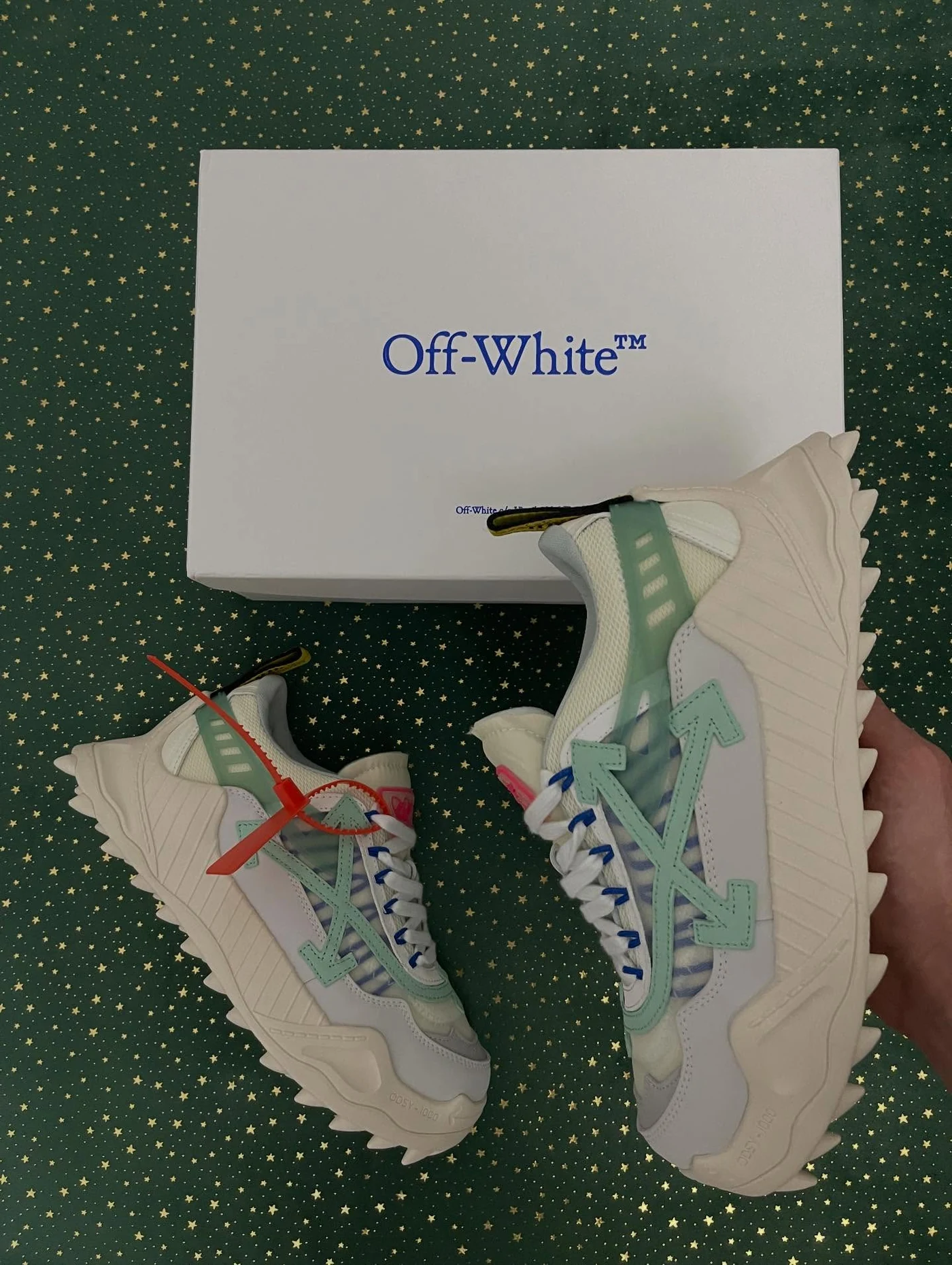 Off-White Odsy-1000 White Pale Blue, imaginea 3