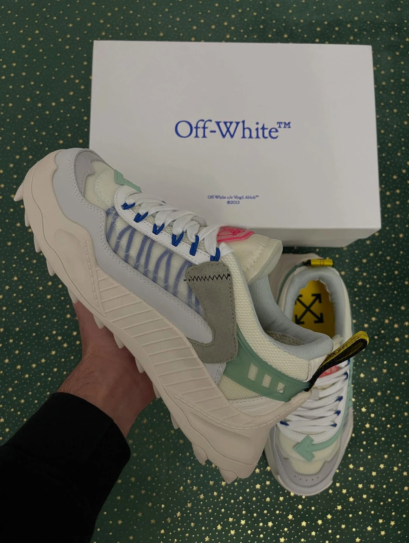 Off-White Odsy-1000 White Pale Blue, imaginea 9
