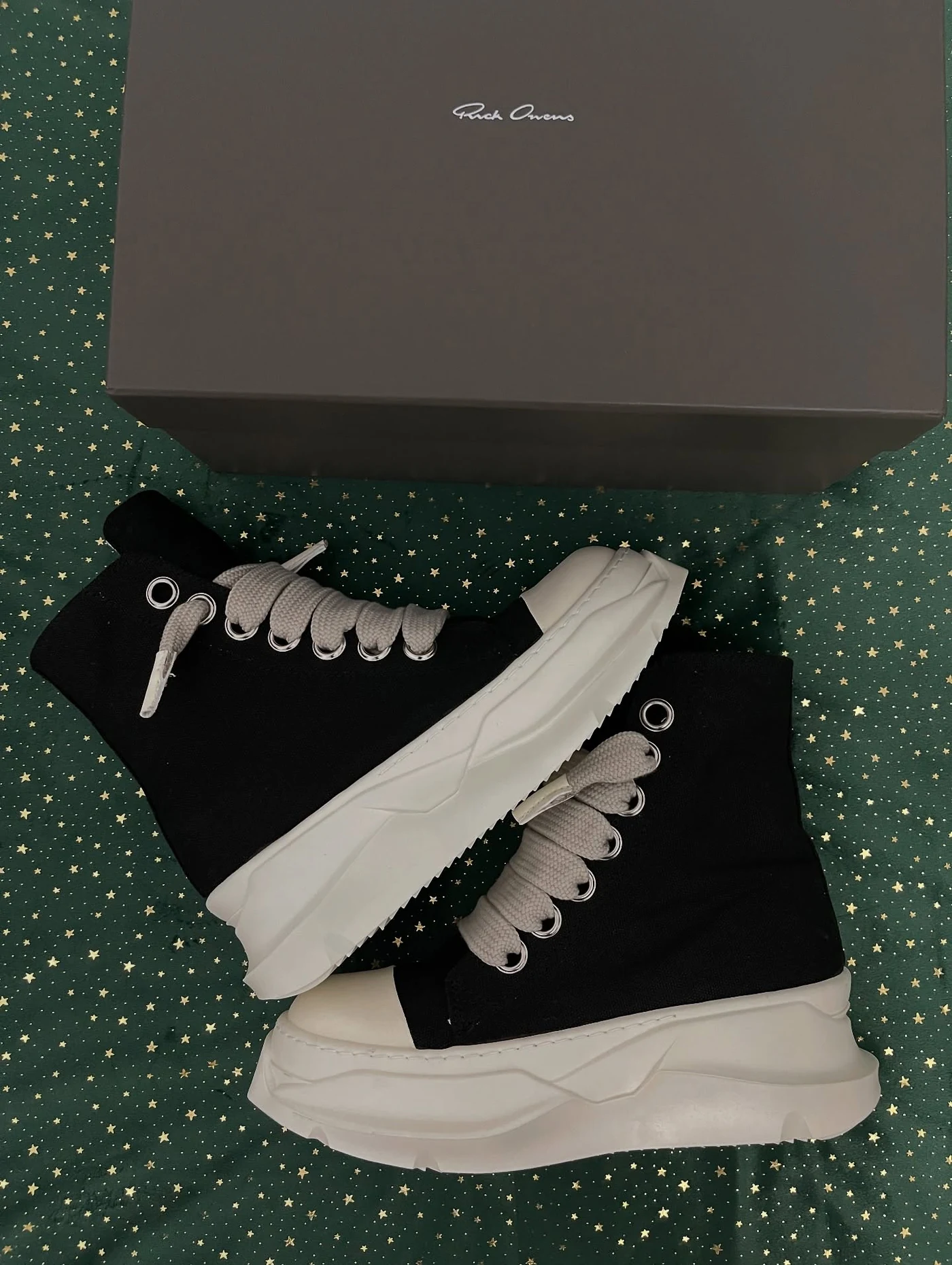 Rick Owens Abstract Jumbo Laces, imaginea 7