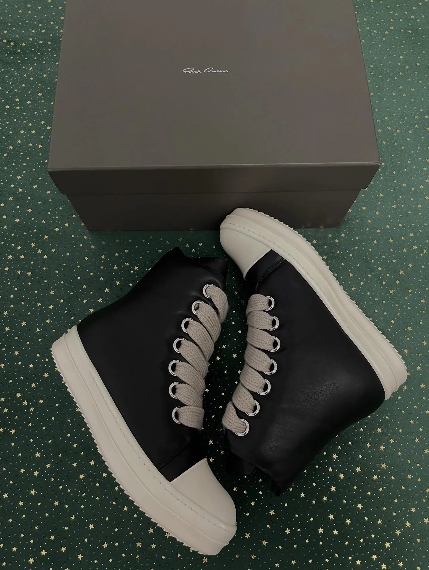Rick Owens Porterville Jumbo Leather Black, imaginea 5