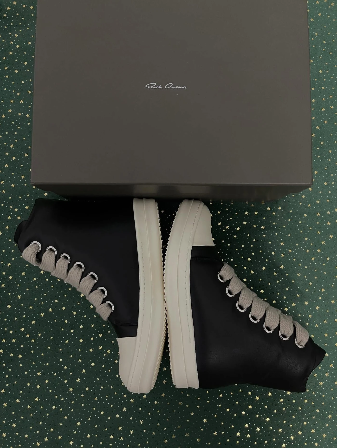Rick Owens Porterville Jumbo Leather Black, imaginea 9