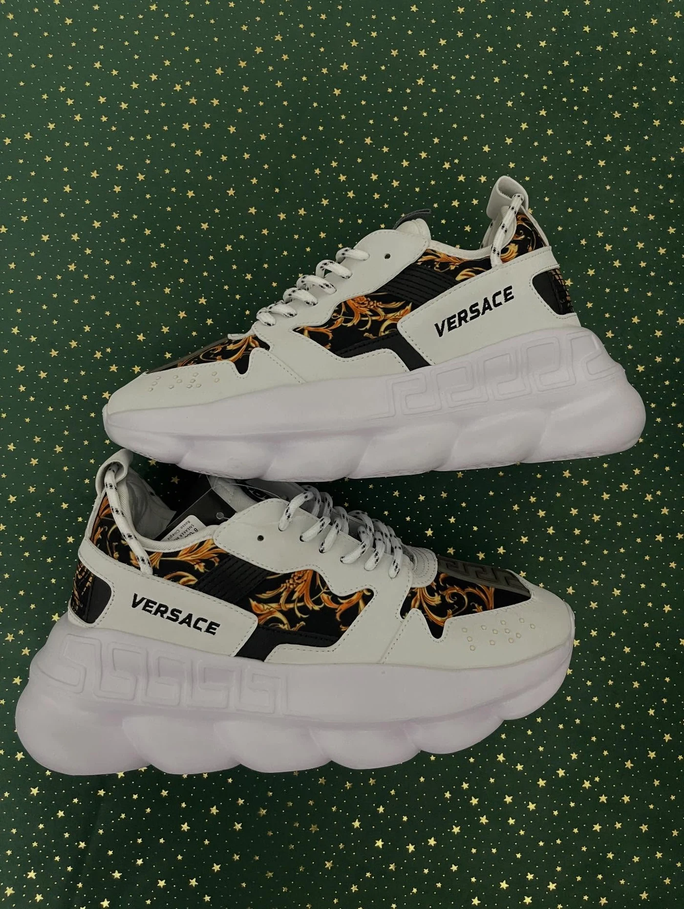 Versace Chain Reaction 2 Barocco Print White, imaginea 2