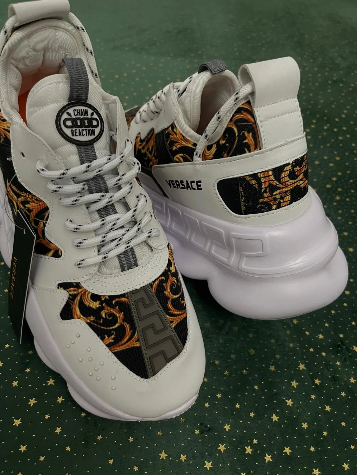 Versace Chain Reaction 2 Barocco Print White, imaginea 6