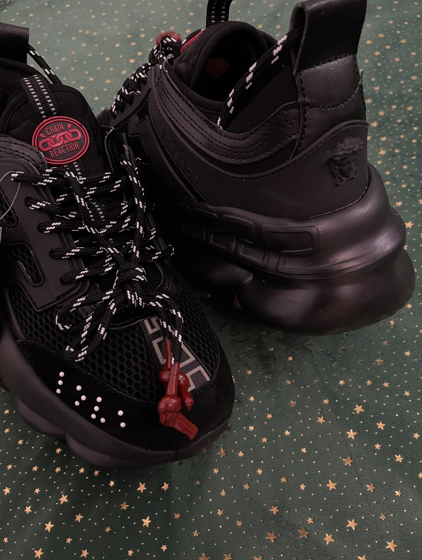 Versace Chain Reaction Triple Black, imaginea 5