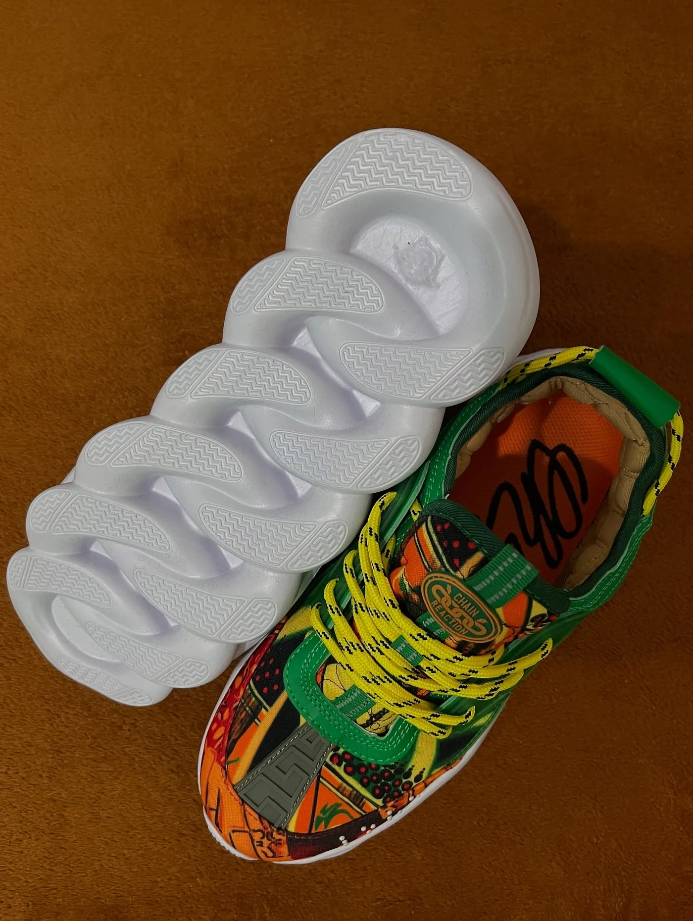 Versace Chain Reaction Tropical Green, imaginea 3